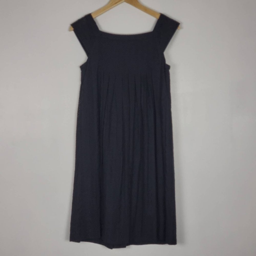 Suzi Chin for Maggy Boutique black square neckline dress